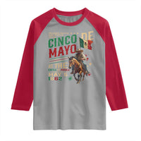 Cinco De Mayo Celebrate The Battle Of Puebla Mexico Raglan Shirt