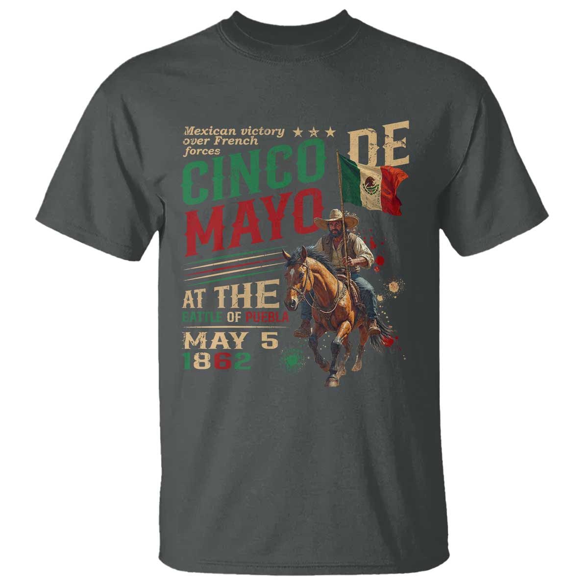 Cinco De Mayo Celebrate The Battle Of Puebla Mexico T Shirt