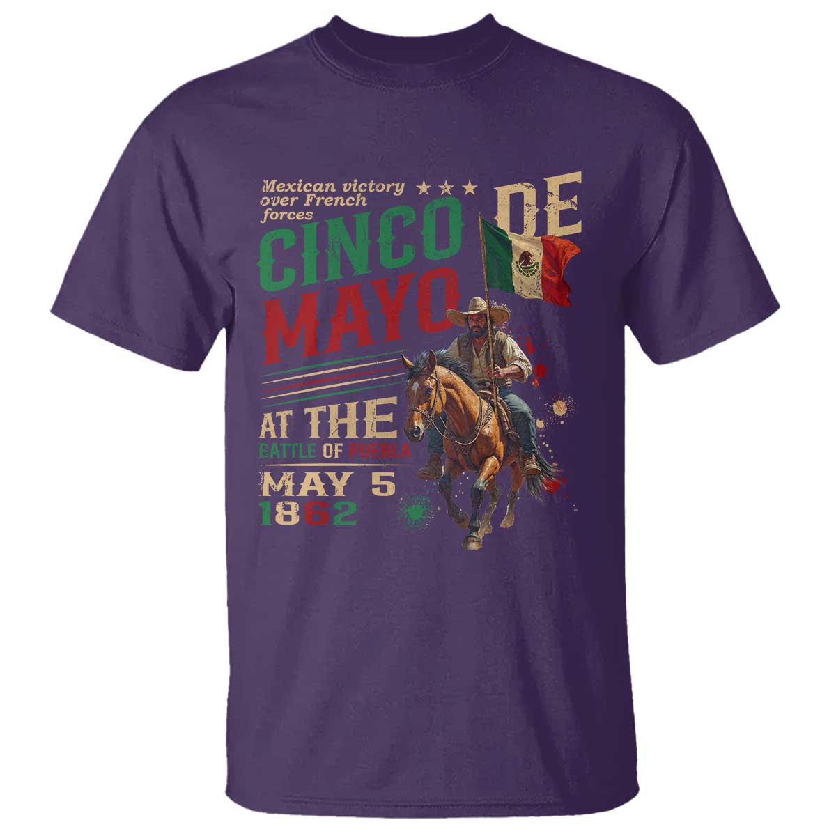 Cinco De Mayo Celebrate The Battle Of Puebla Mexico T Shirt