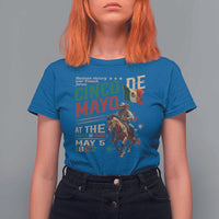Cinco De Mayo Celebrate The Battle Of Puebla Mexico T Shirt For Women