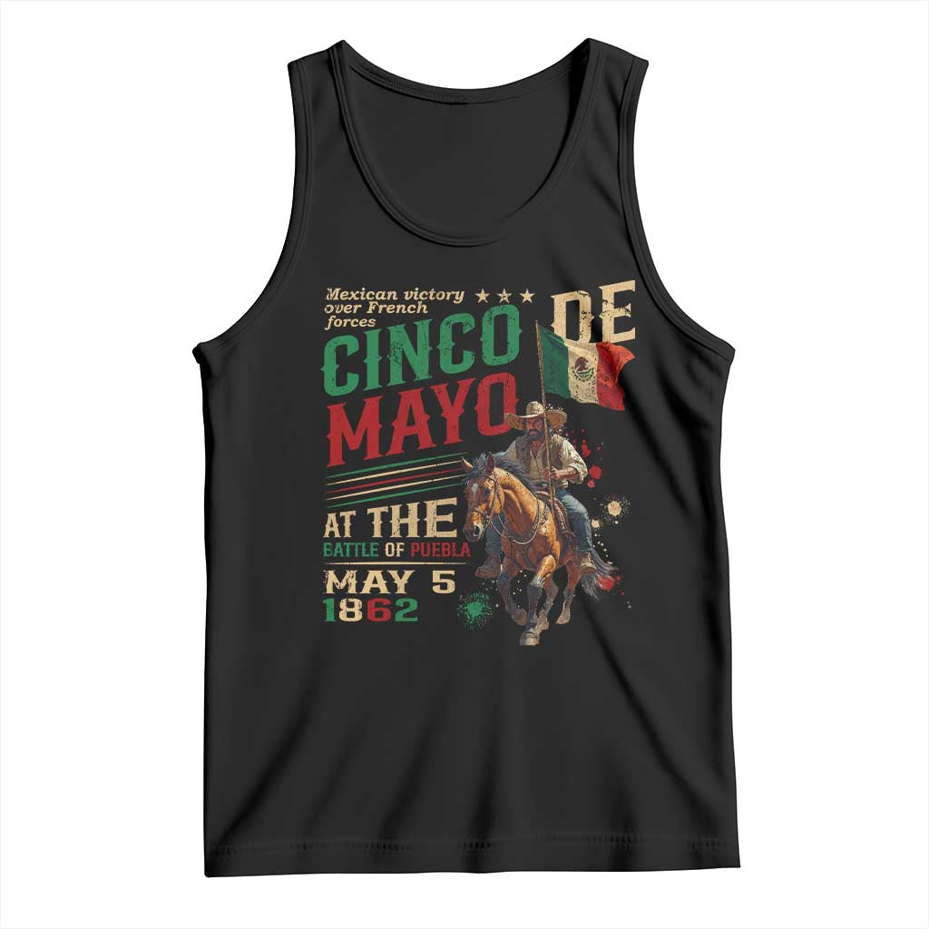 Cinco De Mayo Celebrate The Battle Of Puebla Mexico Tank Top