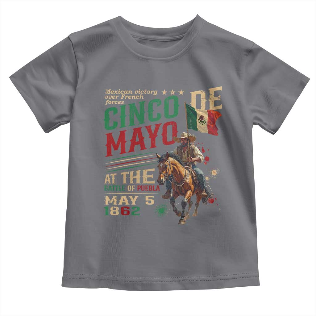 Cinco De Mayo Celebrate The Battle Of Puebla Mexico Toddler T Shirt
