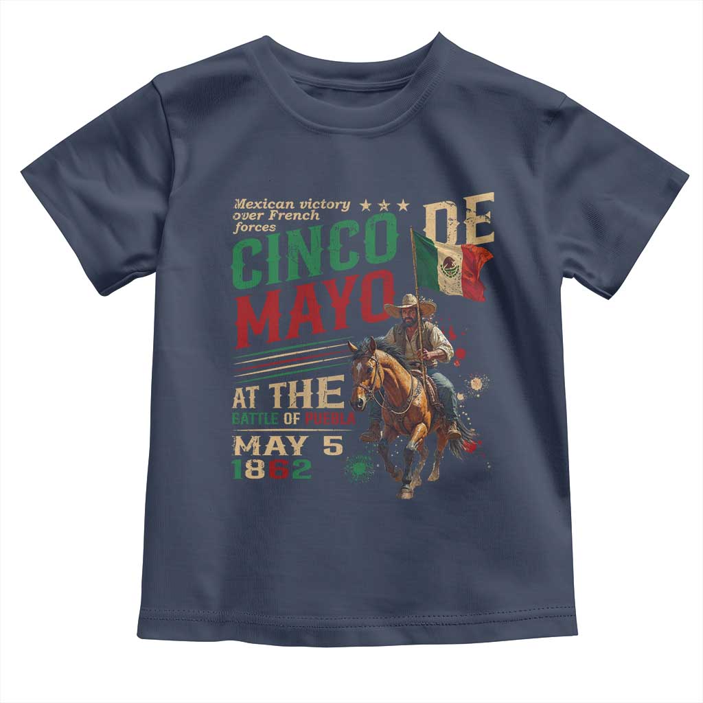 Cinco De Mayo Celebrate The Battle Of Puebla Mexico Toddler T Shirt
