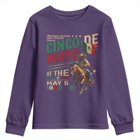 Cinco De Mayo Celebrate The Battle Of Puebla Mexico Youth Sweatshirt