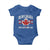 Dear Canada We Hate Him Too Baby Onesie Vintage Maple Leaf