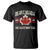Dear Canada We Hate Him Too T Shirt Vintage Maple Leaf