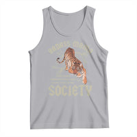 Funny Badass Mama Society Tank Top Vintage Tiger Mother's Day