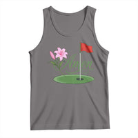 Amen Funny Golf Tank Top Azalea Floral Augusta Georgia for Golfers
