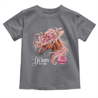 Talk Derby To Me Toddler T Shirt Funny Horse Racing Derby Day Stargazer Lilies