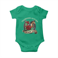 Celebrating 152 Years Derby Day Baby Onesie Vintage Horse Racing Roses
