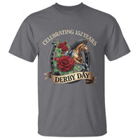 Celebrating 152 Years Derby Day T Shirt Vintage Horse Racing Roses