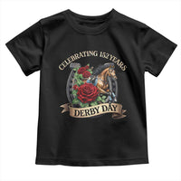Celebrating 152 Years Derby Day Toddler T Shirt Vintage Horse Racing Roses