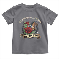 Celebrating 152 Years Derby Day Toddler T Shirt Vintage Horse Racing Roses
