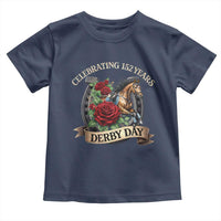 Celebrating 152 Years Derby Day Toddler T Shirt Vintage Horse Racing Roses