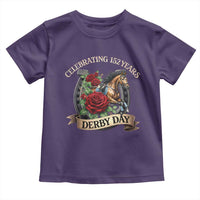 Celebrating 152 Years Derby Day Toddler T Shirt Vintage Horse Racing Roses