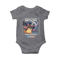 Back To The Moon Mission 2026 Baby Onesie Rocket Launch Moon Space Program