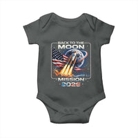 Back To The Moon Mission 2026 Baby Onesie Rocket Launch Moon Space Program