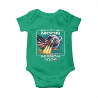 Back To The Moon Mission 2026 Baby Onesie Rocket Launch Moon Space Program