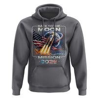 Back To The Moon Mission 2026 Hoodie Rocket Launch Moon Space Program