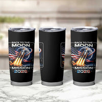 Back To The Moon Mission 2026 Tumbler Cup Rocket Launch Moon Space Program