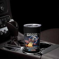 Back To The Moon Mission 2026 Tumbler Cup Rocket Launch Moon Space Program