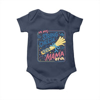 In My String Cheese Mama Era Baby Onesie Funny Mom Life Coquette Bow