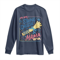 In My String Cheese Mama Era Long Sleeve Shirt Funny Mom Life Coquette Bow