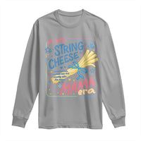 In My String Cheese Mama Era Long Sleeve Shirt Funny Mom Life Coquette Bow
