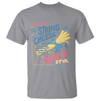 In My String Cheese Mama Era T Shirt Funny Mom Life Coquette Bow