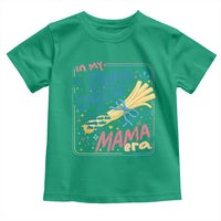 In My String Cheese Mama Era Toddler T Shirt Funny Mom Life Coquette Bow