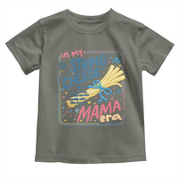 In My String Cheese Mama Era Toddler T Shirt Funny Mom Life Coquette Bow