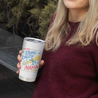 In My String Cheese Mama Era Tumbler Cup Funny Mom Life Coquette Bow