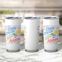 In My String Cheese Mama Era Tumbler Cup Funny Mom Life Coquette Bow