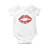 Save The Drama For Your Mama Baby Onesie Retro 90s Sitcom