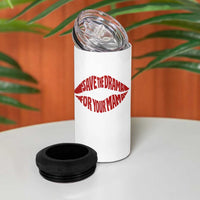 Save The Drama For Your Mama 4 in 1 Can Cooler Tumbler Retro 90s Sitcom