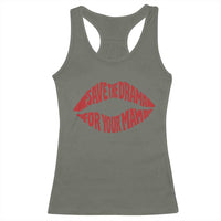 Save The Drama For Your Mama Racerback Tank Top Retro 90s Sitcom