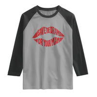 Save The Drama For Your Mama Raglan Shirt Retro 90s Sitcom