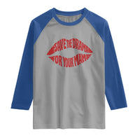 Save The Drama For Your Mama Raglan Shirt Retro 90s Sitcom
