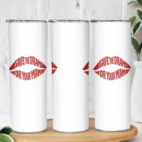 Save The Drama For Your Mama Skinny Tumbler Retro 90s Sitcom