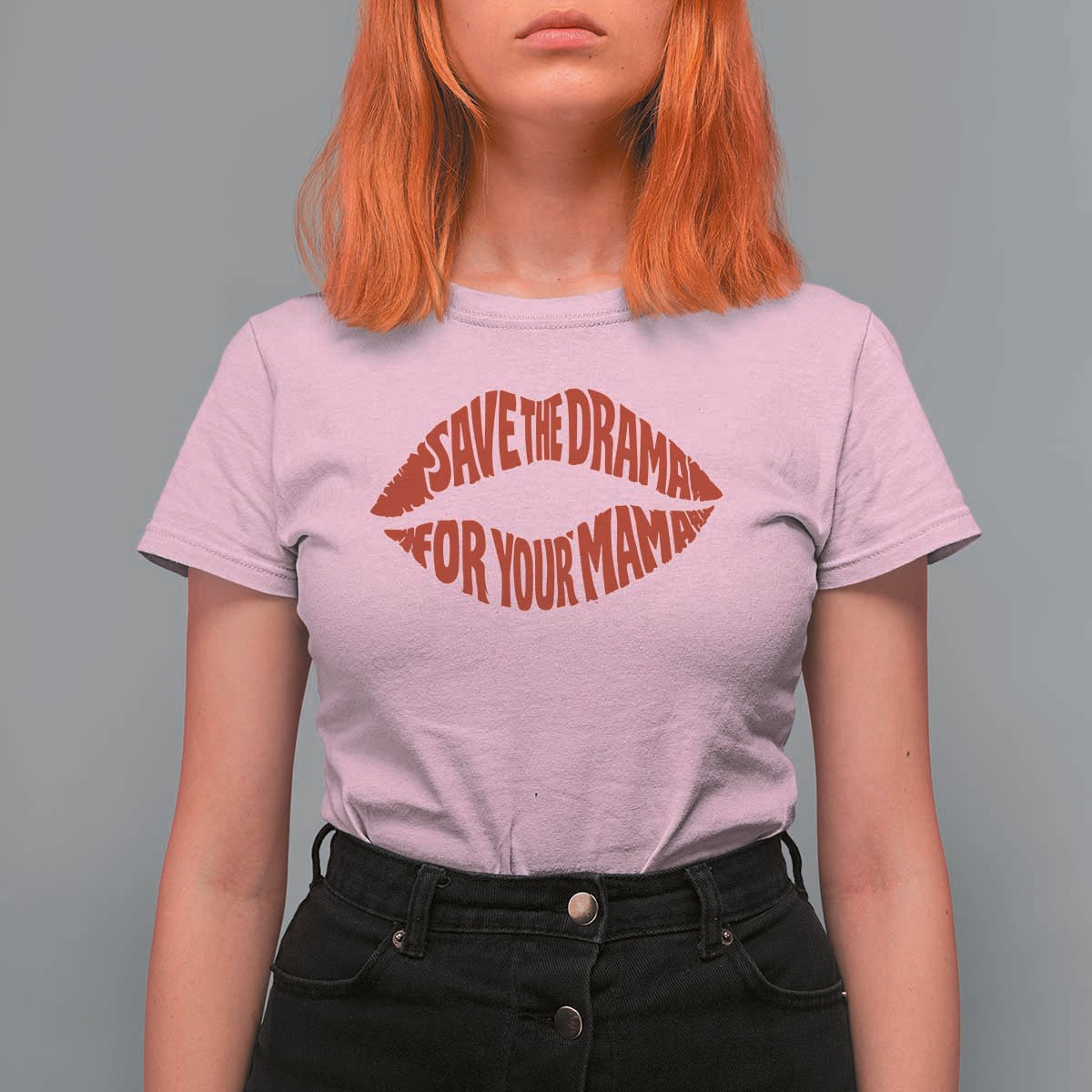 Save The Drama For Your Mama T Shirt For Women Retro 90s Sitcom