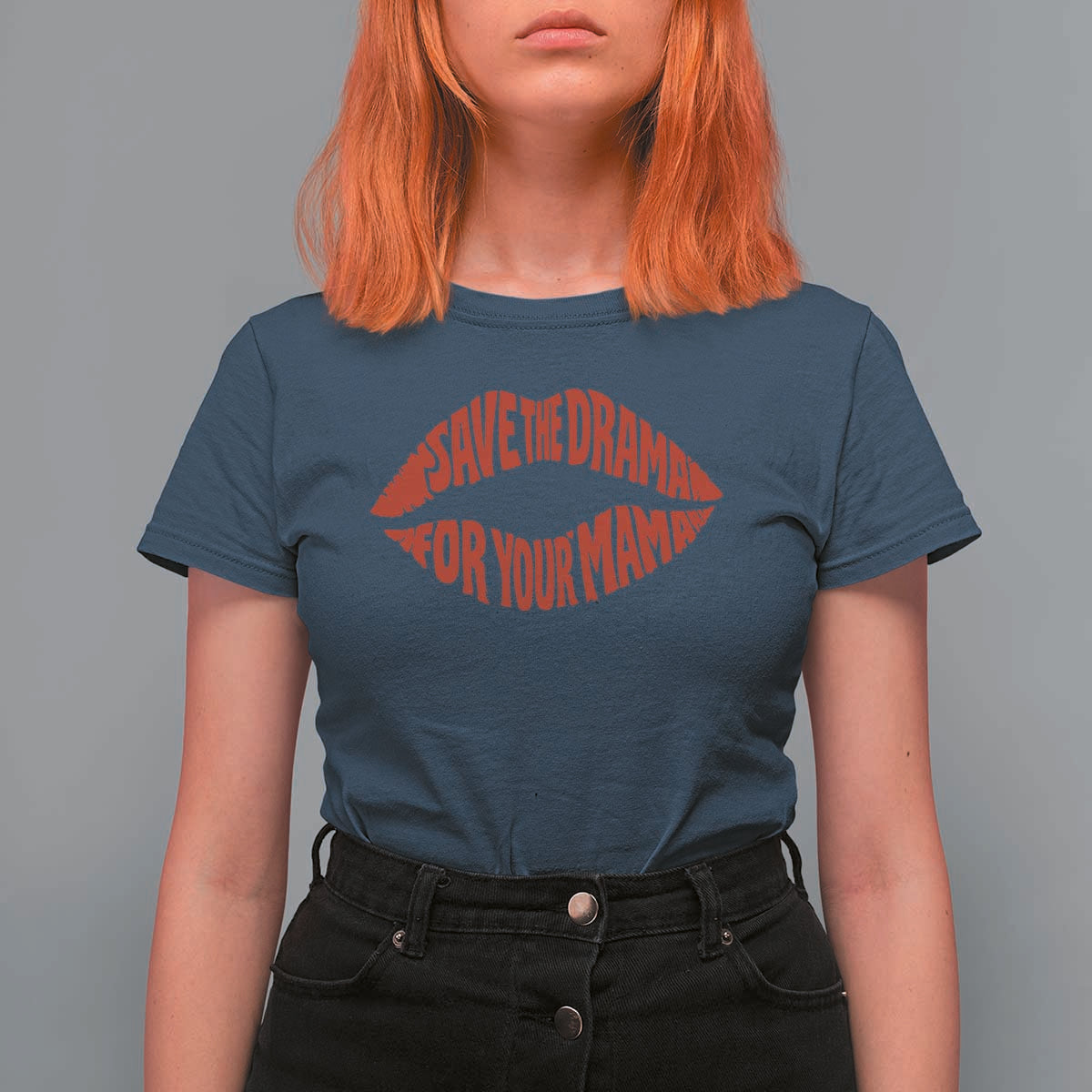 Save The Drama For Your Mama T Shirt For Women Retro 90s Sitcom