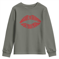 Save The Drama For Your Mama Youth Sweatshirt Retro 90s Sitcom