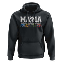 Monster Truck Mama Hoodie Funny Truck Mom Checkered Mother's Day
