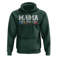 Monster Truck Mama Hoodie Funny Truck Mom Checkered Mother's Day
