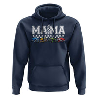 Monster Truck Mama Hoodie Funny Truck Mom Checkered Mother's Day