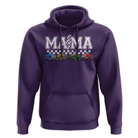 Monster Truck Mama Hoodie Funny Truck Mom Checkered Mother's Day