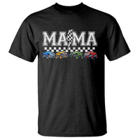 Monster Truck Mama T Shirt Funny Truck Mom Checkered Mother's Day