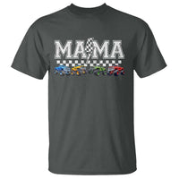 Monster Truck Mama T Shirt Funny Truck Mom Checkered Mother's Day