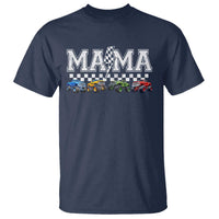 Monster Truck Mama T Shirt Funny Truck Mom Checkered Mother's Day