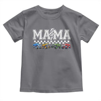 Monster Truck Mama Toddler T Shirt Funny Truck Mom Checkered Mother's Day